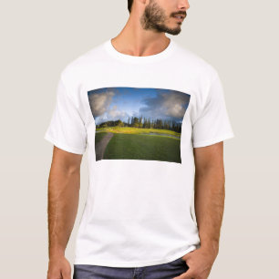 T-shirt Le terrain de golf Makai à Princeville