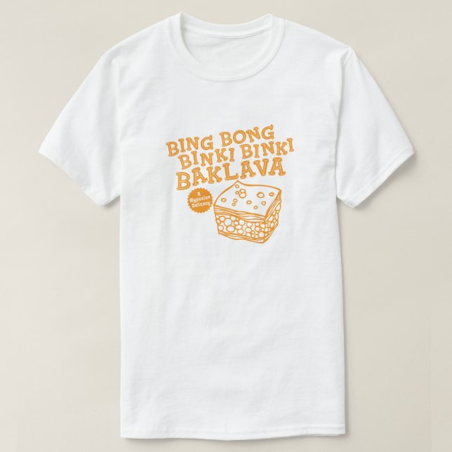 T-shirt Le terril Bong la baklava 90s drôle TV de Binki (Design devant)
