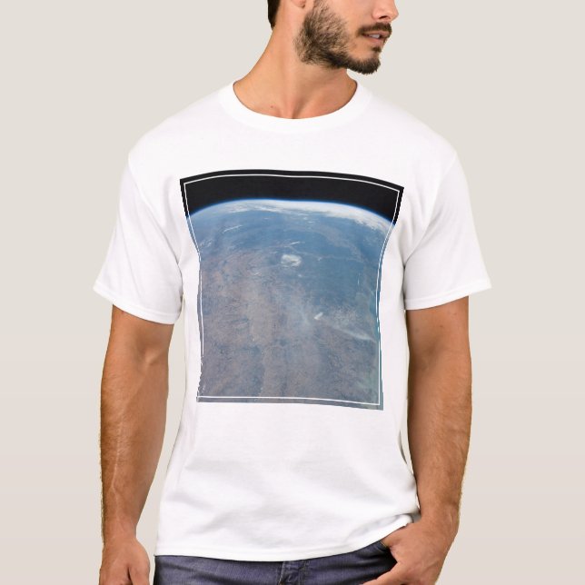 T-shirt Le Texas Panoramique Et Le Golfe Du Mexique (Devant)