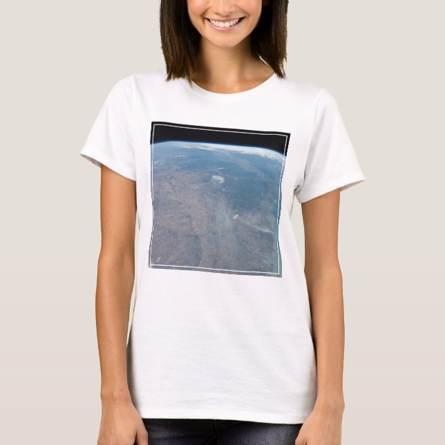 T-shirt Le Texas Panoramique Et Le Golfe Du Mexique (Devant)