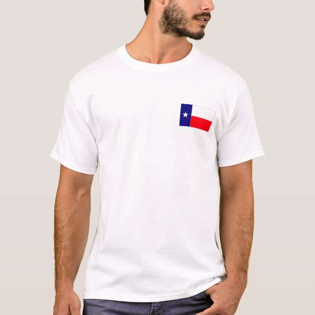 T-shirt Le TEXAS - venu et l'obtiennent ! (Devant)