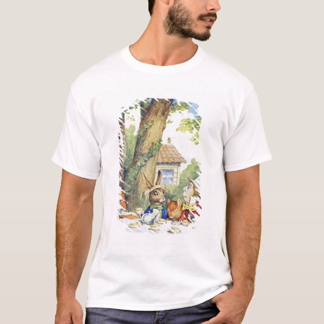 T-shirt Le thé du chapelier fou (Devant)