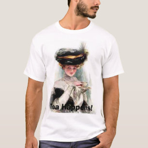 T-shirt Le thé se produit