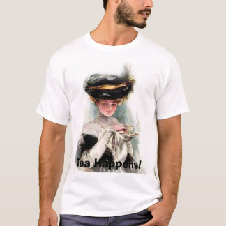 T-shirt Le thé se produit
