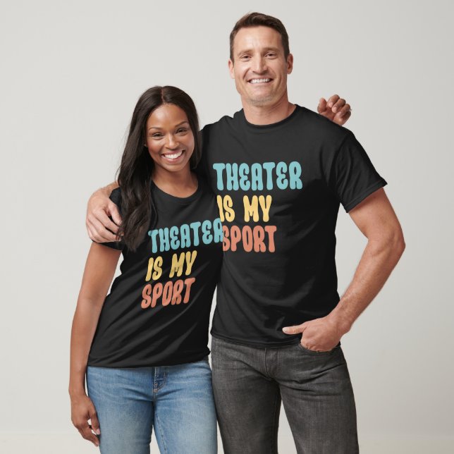 T-shirt Le Théâtre Est Mon Sport (Unisexe)