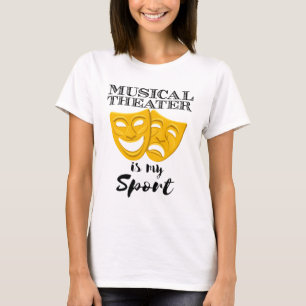 T-shirt Le Théâtre Musical Est Mon Sport