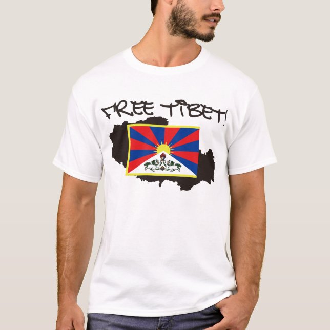 T-SHIRT LE THIBET LIBRE ! (Devant)
