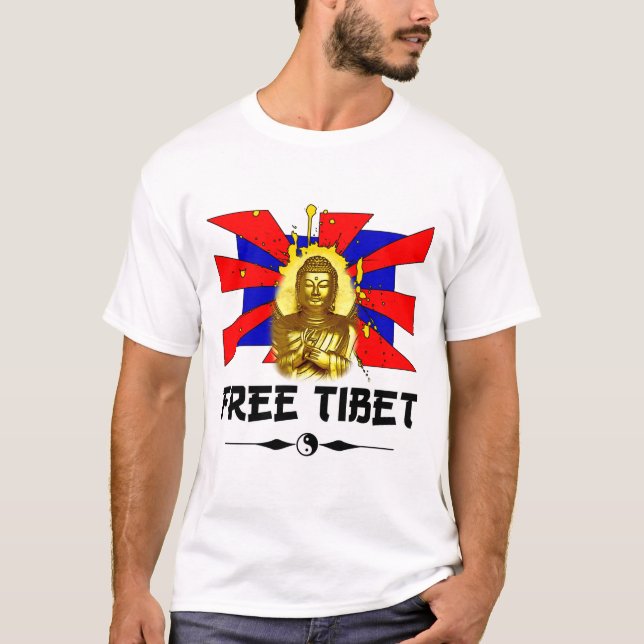 T-shirt le Thibet libre (Devant)