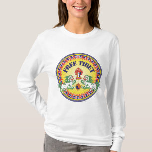 T-shirt Le Thibet libre rond
