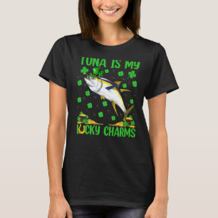 T-shirt Le thon est mon charme porte-bonheur Thon St. Patr
