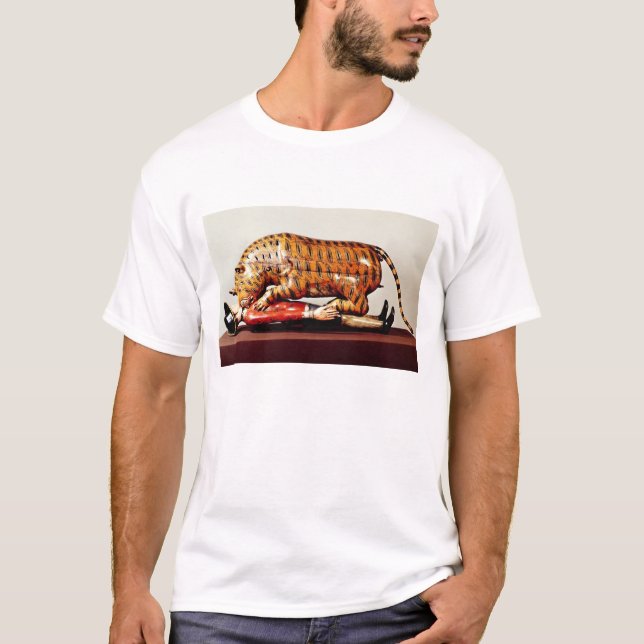T-shirt Le tigre de Tipu, c.1790 (bois) (Devant)