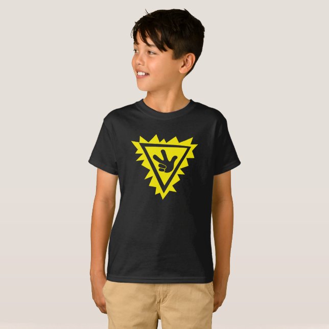 T-shirt Le top secret de Fixies | - symbole de main (Devant entier)