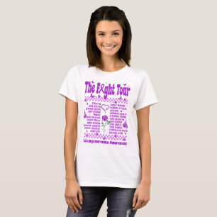T-shirt Le Tour de combat Leiomyosarcoma Sensibilisation