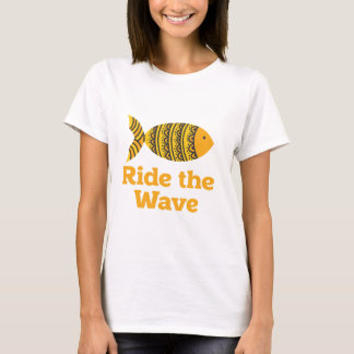 T-shirt Le tour des femmes à la vague