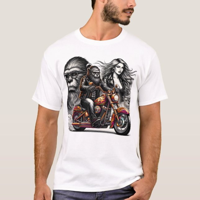 T-shirt Le tour sauvage de l'amour (Devant)