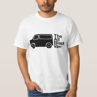 T-SHIRT LE TOUT LE FOURGON NOIR : CHEMISE DE TITRE