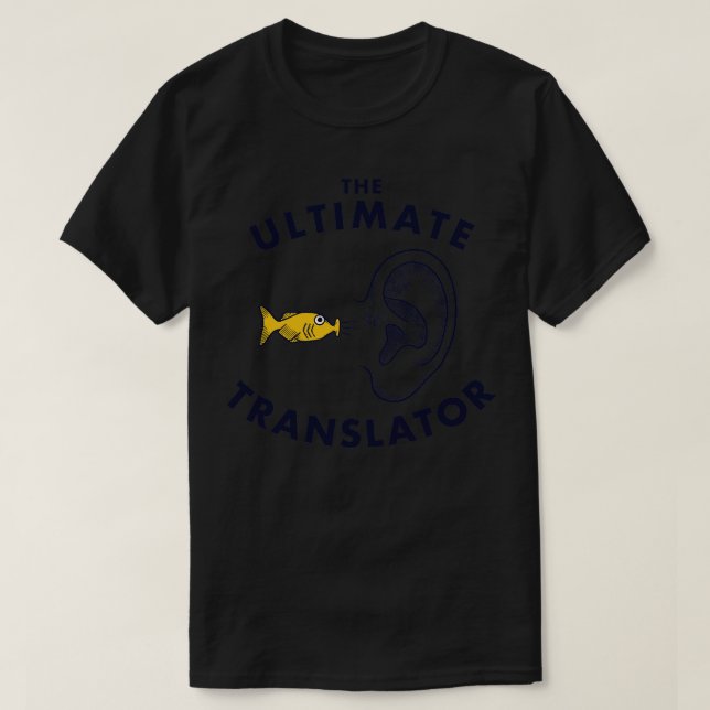T-shirt Le traducteur ultime (Design devant)