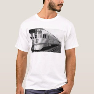T-shirt Le train profilé en acier de ZepherStainless