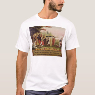 T-shirt Le Traité de Penn avec les Indiens en 1682, c.184