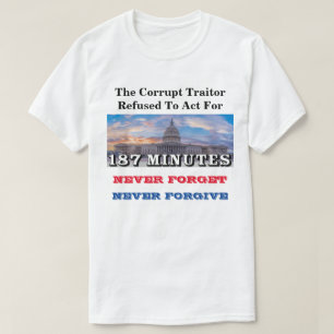 T-shirt Le Traître Corrompu A Refusé D'Agir Pendant 187 MI