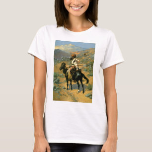 T-shirt Le trappeur indien de Frederic Remington (1889)
