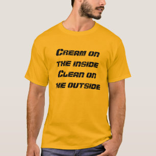 T-shirt Le travail de peinture de crème glacée