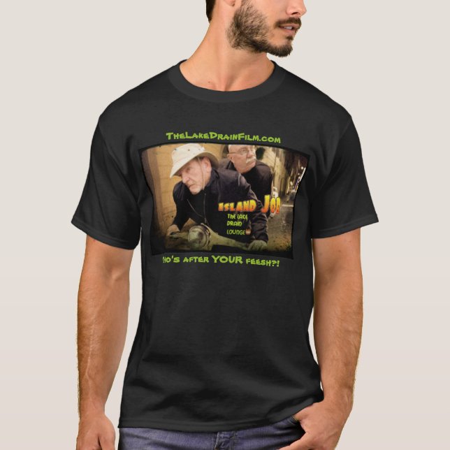T-shirt Le "travail d'île" le salon Shaw de drain de lac (Devant)