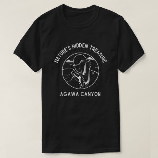 T-shirt Le trésor caché du canyon d'Agawa