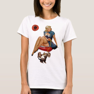 T-shirt Le tribunal du diable, une petite fille de chien r