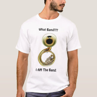 T-shirt Le tuba est la bande