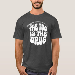 T-shirt Le Tug Est Le Médicament Évolutif Vector Graphics
