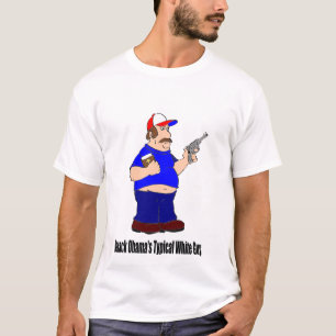T-shirt Le type blanc typique de Barack Obama