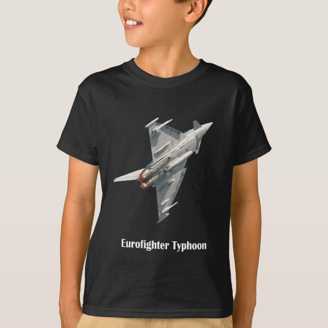 T-shirt Le typhon de l'Eurofighter (Devant)