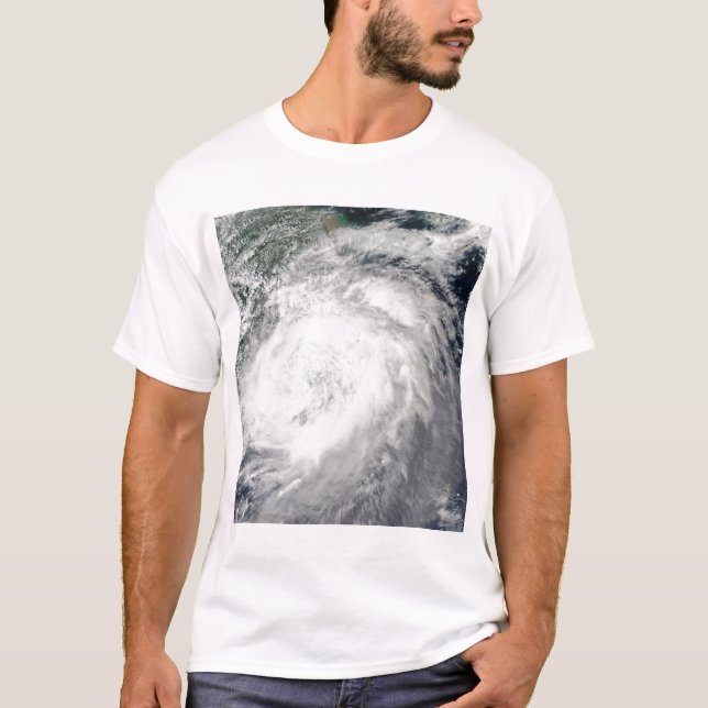 T-shirt Le typhon Morakot sur la Chine (Devant)