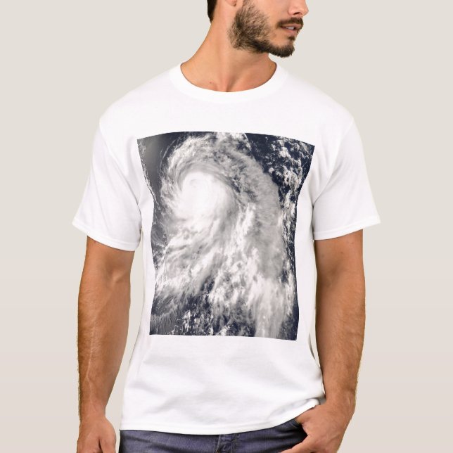 T-shirt Le typhon Nakri au large du Japon (Devant)