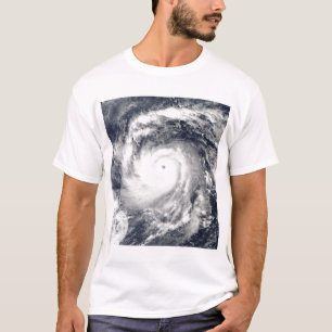 T-shirt Le typhon Nida dans l'océan Pacifique