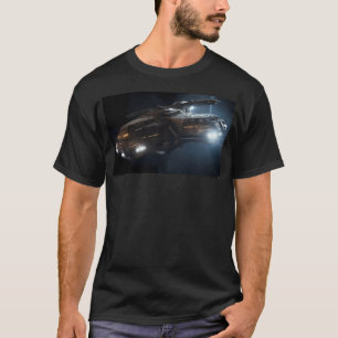T-shirt Le vaisseau spatial contre les étoiles