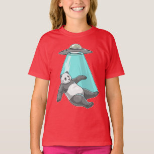 T-shirt Le vaisseau spatial Panda