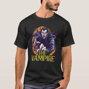 T-shirt Le Vampire Fang Ghoul Immortel Halloween Candy So
