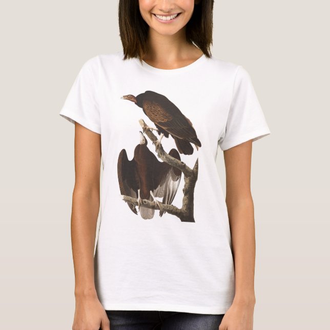 T-shirt Le vautour turc d'Audubon (Devant)