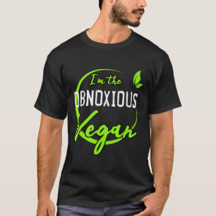T-shirt Le Vegan Obnoxieux Drôle Plante Basé Diet Gag Gif