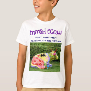 T-shirt le végétalien drôle badine la chemise