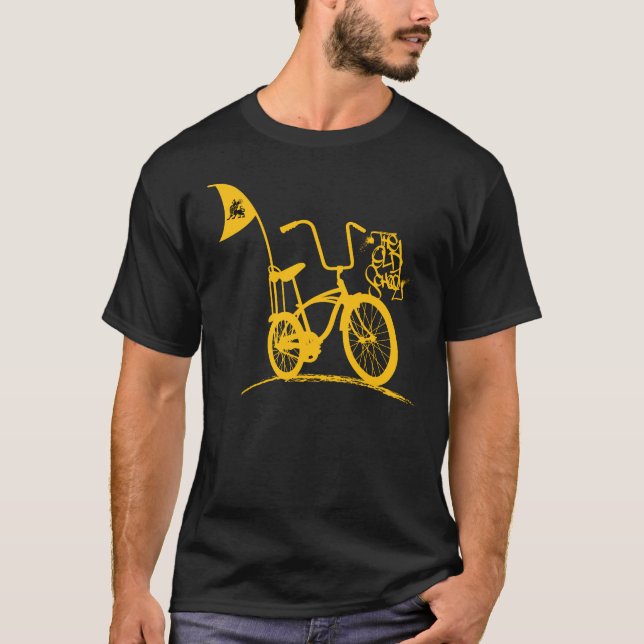 T-SHIRT LE VÉLO DE VIEILLE ÉCOLE (Devant)