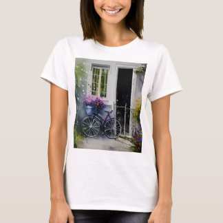 T-shirt Le Vélo du jardin
