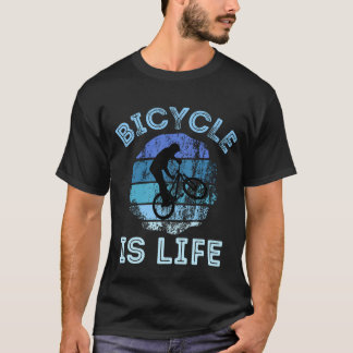 T-shirt Le vélo est la vie