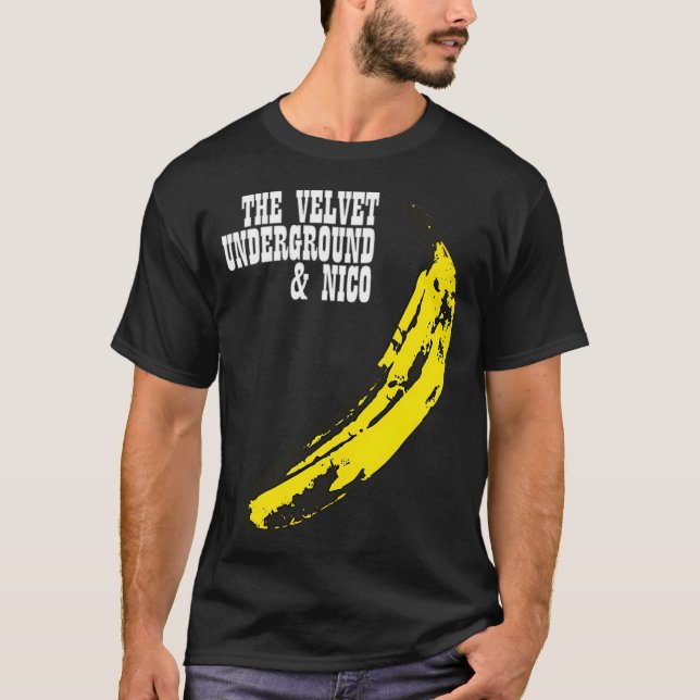T-shirt Le Velvet Sous-Terrain Et Nico (Devant)