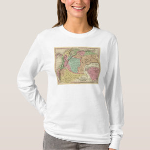 T-shirt Le Venezuela, le nouveau Grenada et l'Equador