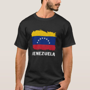 T-shirt Le Vénézuélien Racines Venezuela Drapeau Vintage V