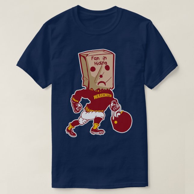 T-shirt Le Ventilateur De Washington Se Cache (Design devant)