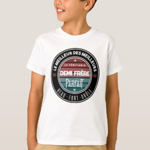 T-shirt Le véritable demi frère parfait